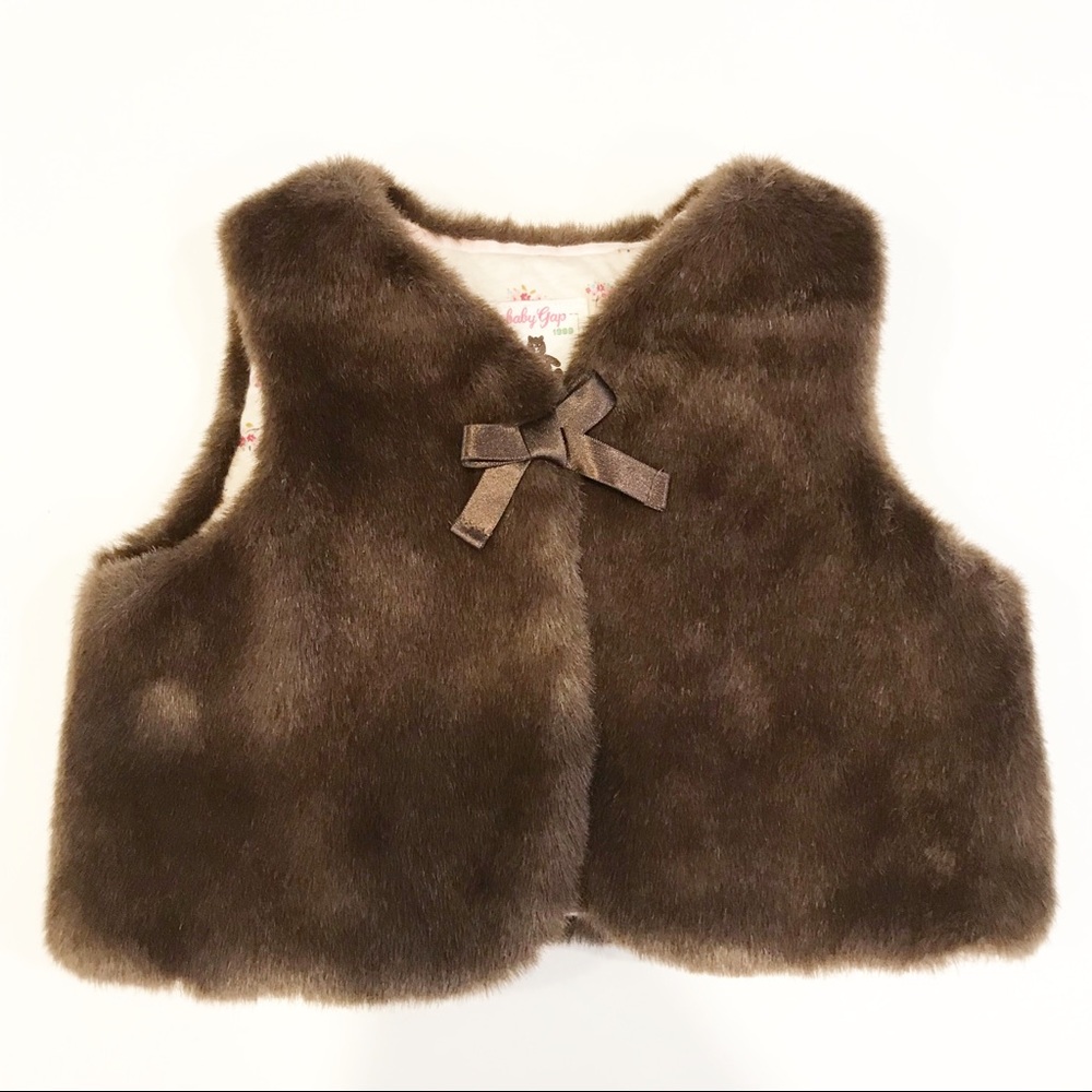 Brown Baby Gap Vest